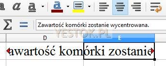 Położenie ograniczników długości tekstu.